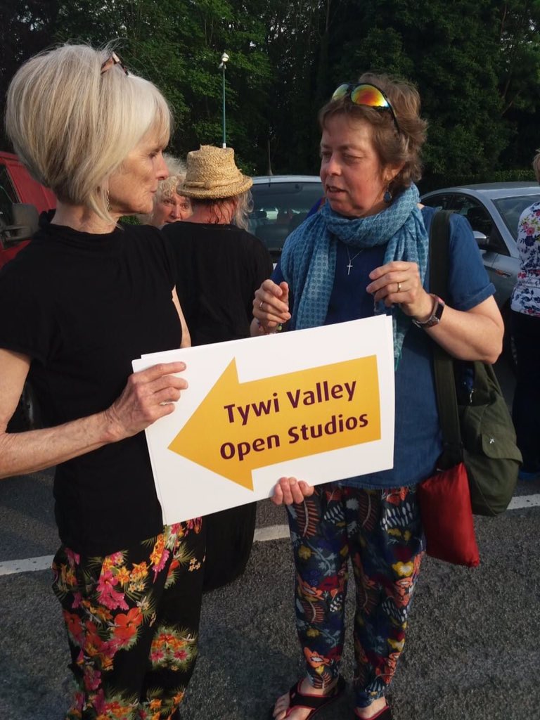 OpenTywi's tweet photo. Excited to tell you that Tywi Valley Open Studios 2022 will be held after a 2year gap from July 16th to 24th. All studios are within a 15 mile drive from Llandeilo. https://t.co/sgq51jbiOI