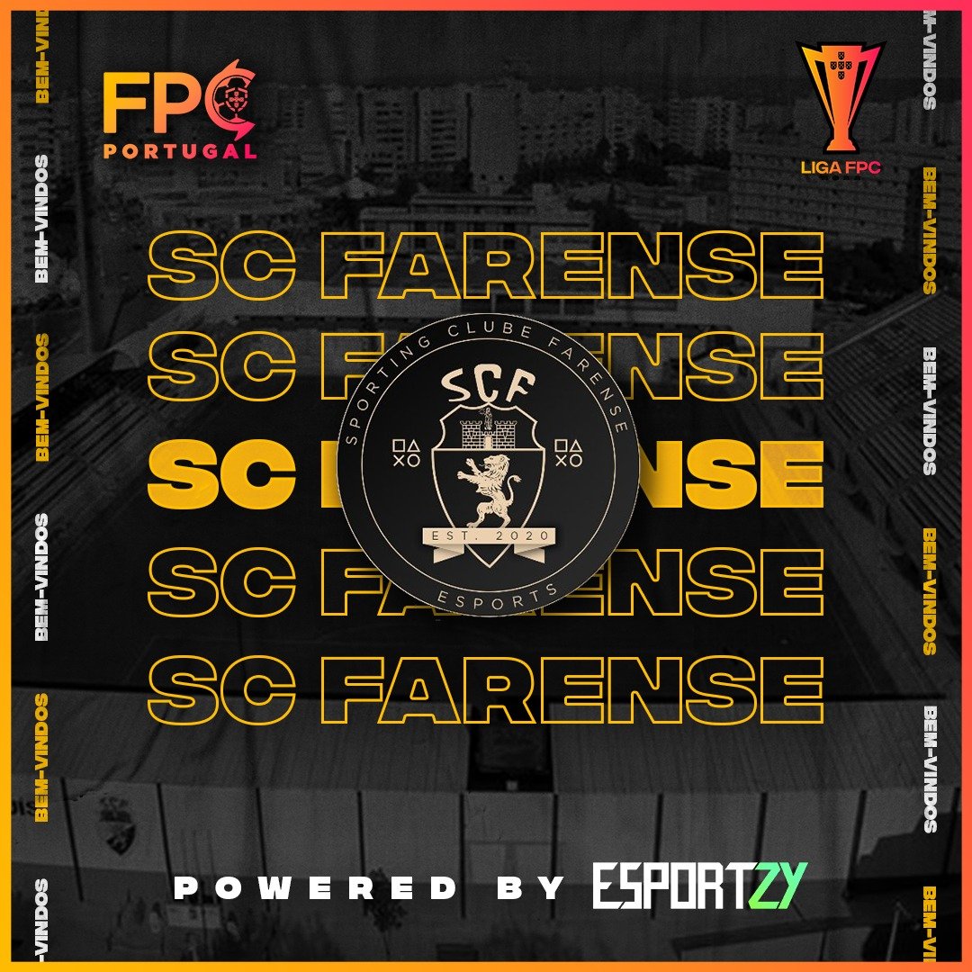 scfarense_pc's tweet photo. Após a parceria da @FPCPortugal com a @esportzy, a nossa magnífica equipa já se inscreveu para a Liga FPC powered by Esportzy. 
É uma honra ingressar nesta competição e nesta nova plataforma. 

Vamos com tudo!! 💪🏆 https://t.co/3sMHvtatIz
