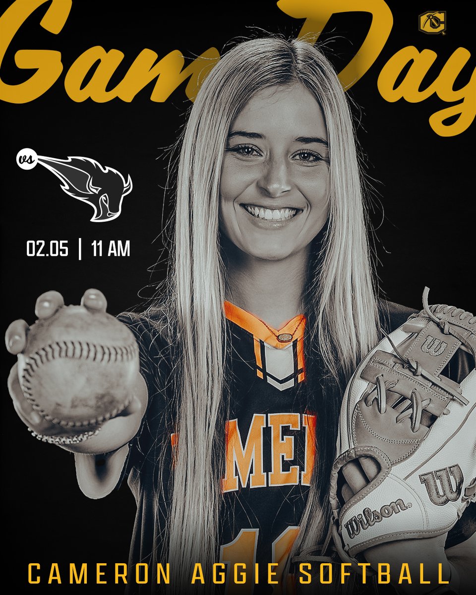 SB | Season opener for <a href="/AggiesSB/">Cameron Softball</a> as they begin play in Arkansas against Oklahoma Baptist this morning!

🆚 - Oklahoma Baptist
⌚️ - 11 AM (CT)
📍 - Arkadelphia, Ark.
🏟️ - Dee White Field
🖥️ - youtube.com/user/HSUSports…
🔢 - stats.statbroadcast.com/broadcast/?id=…

#CUsoftball #BackTheAxe⛏️
