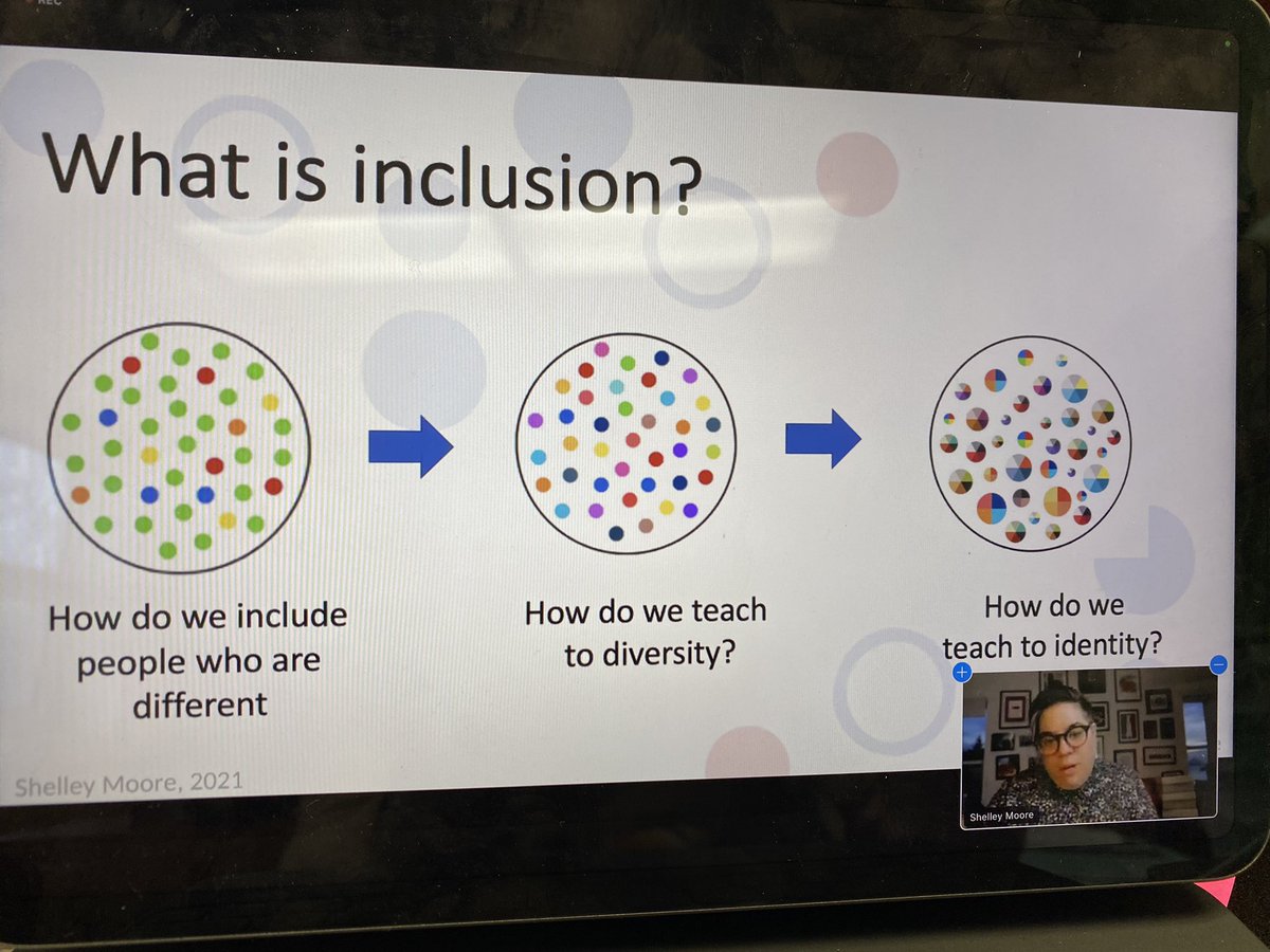 BaileyCreedon's tweet photo. @tweetsomemoore …We need to move away from “how do we include students with special needs into this classroom?” to “how do we teach to diversity and identity?” https://t.co/3kDWqwPVnE