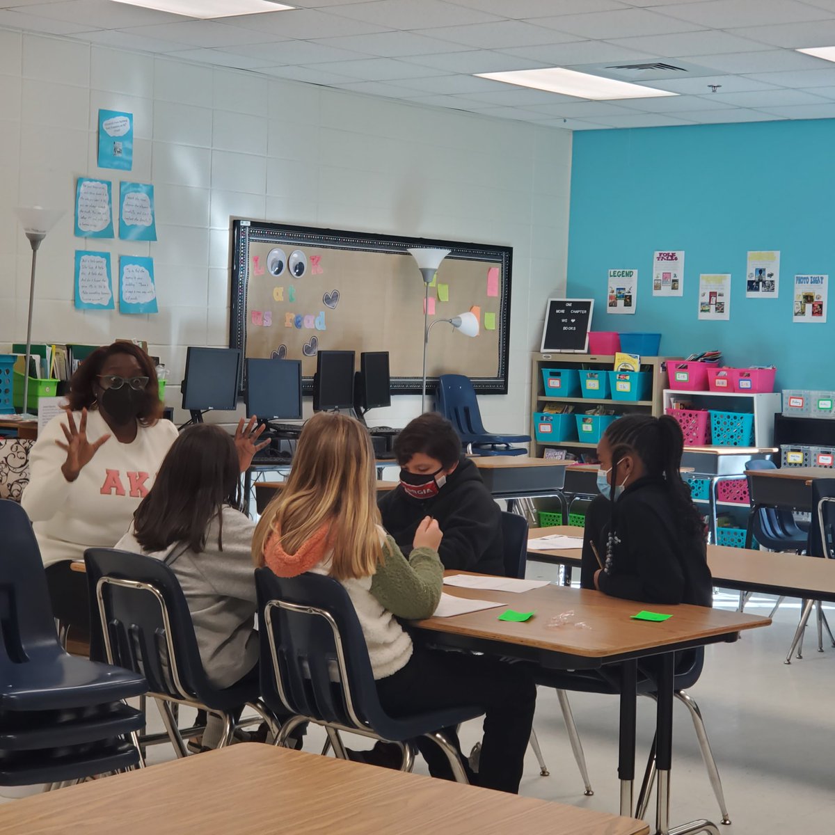 PittmanRhodes's tweet photo. Love seeing the fun learning on our first Sat learning . #poweruplearning https://t.co/lz2UzB8Eor