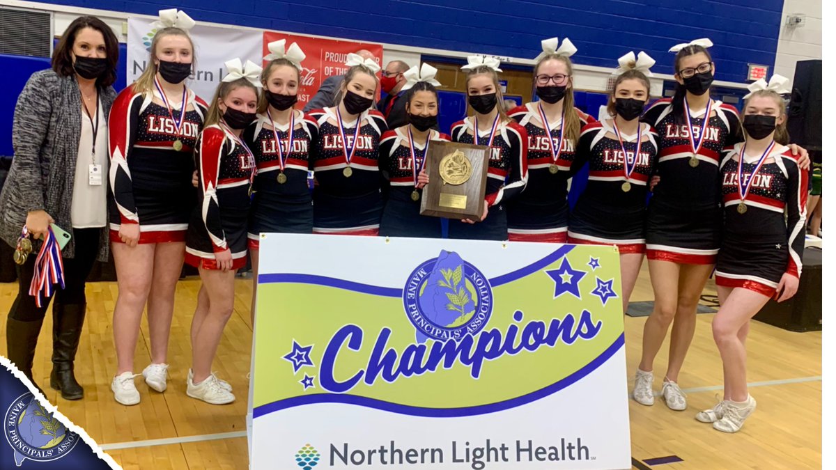 MPA_Sports's tweet photo. 🥇Lisbon High School
2022 Cheerleading | Class C, South
REGIONAL CHAMPIONS
CONGRATULATIONS, Greyhounds!
//
#MPAChampionships #MPACheer #MPASports
@NorthernLightH https://t.co/6uedwUSbKG