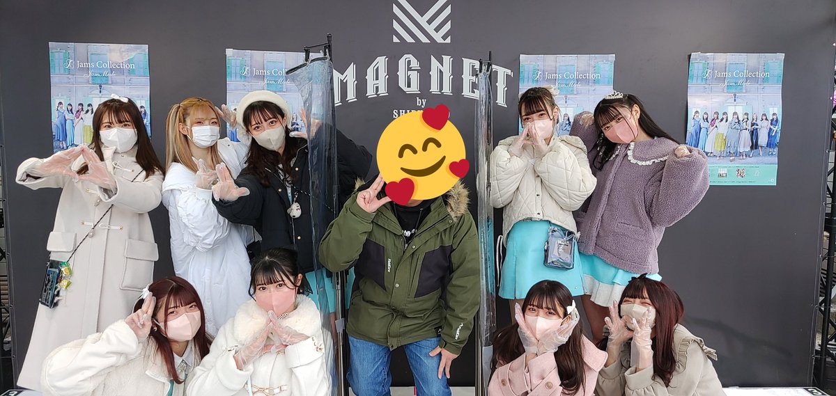 Yuta09314Bo's tweet photo. 渋谷リリイベお疲れ様でした！
今日は本当に寒かったしこれはやばいと思いましたけど、メンバーのみんなはいつも通り元気にパフォーマンスして特典会もやって本当に尊敬しました！
明日の大阪には行けないので、今日が最後のリリイベになりましたけど、
#ジャムズ
#JamsCollection 
#JamMode https://t.co/NQRn43dIFR