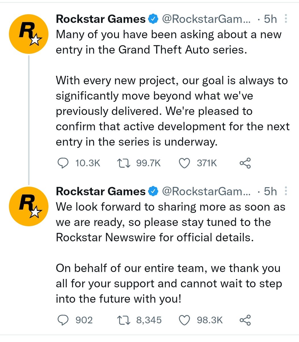 Who's ready for the next GTA? #GTA6