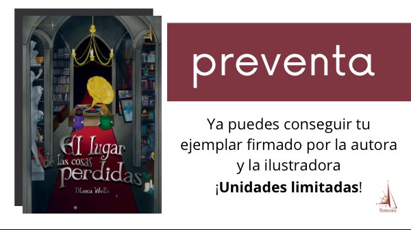 ⚡PREVENTA⚡

Ya está disponible en preventa «El lugar de las cosas perdidas», de <a href="/BlancaWellsR/">Blanca Wells</a>, por solo 12€ (PVP 13'95).
Además, ¡os lo enviamos firmado por la autora y la ilustradora!

Sólo en nuestra web ➡️ naufragiodeletras.com/catalogo/novel…