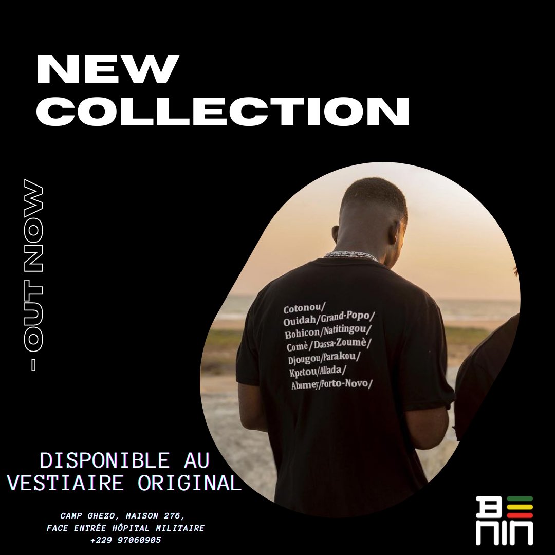 beninapparel's tweet photo. 🚨Bonne nouvelle 🇧🇯

Nos t-shirt Benin Cities et Passeport sont désormais disponibles au vestiaire original. 💯

Nous sommes pressés de recevoir vos photos 🥰

#BeninApparel #BeninRepublic #Benin 🇧🇯 https://t.co/pIeejnbAXH