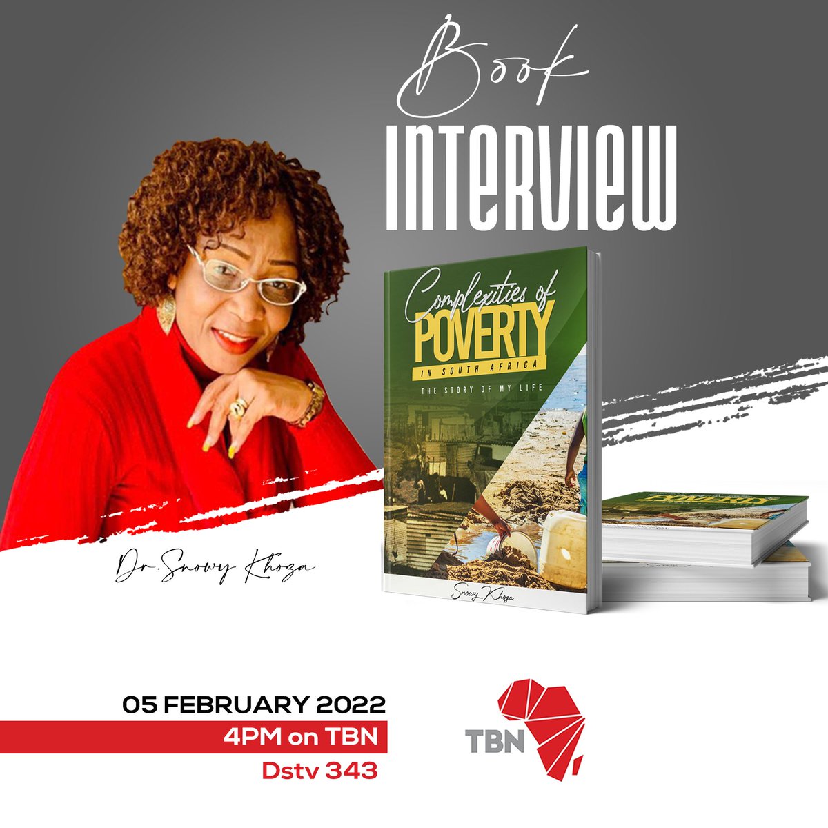 Donedie1's tweet photo. CATCH PART 2 OF DR SNOWY KHOZA'S BOOK INTERVIEW TODAY
Complexities of Poverty in South Africa - A book with great leadership insights challenging us to take action against poverty 📚
#TBN 🎥
#Channel343 🎬 https://t.co/Vt4JoD2MaF