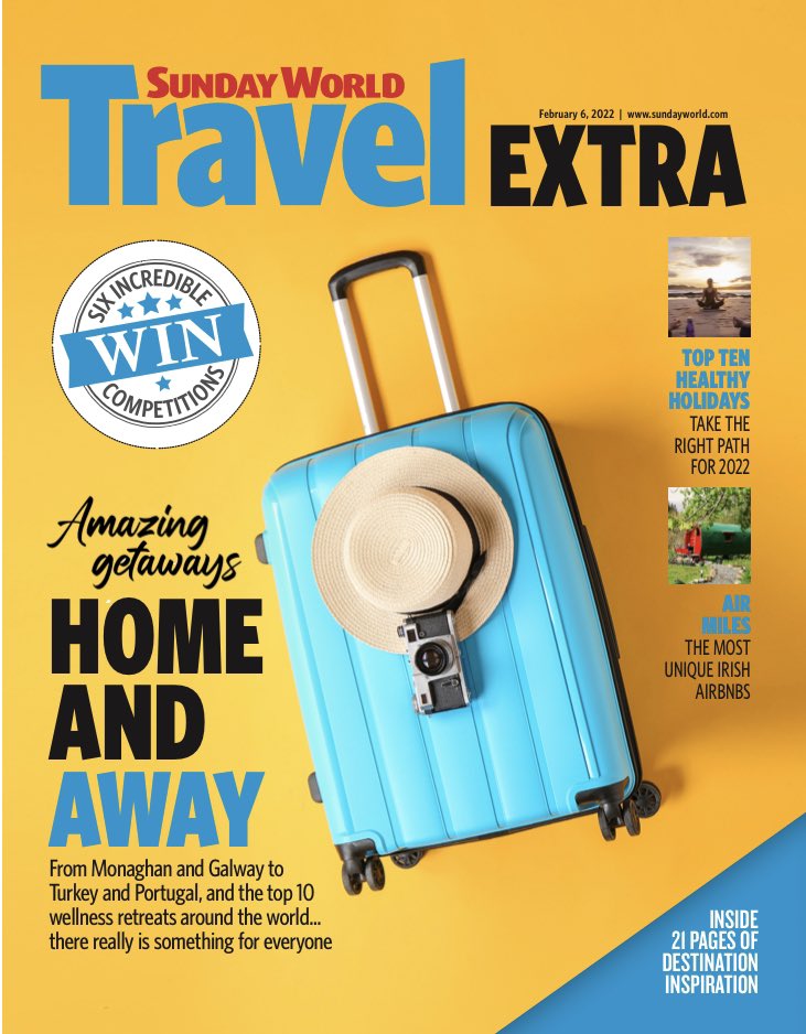 SundayWorldMag's tweet photo. 📣 In tomorrow’s jam-packed Magazine+, #IrelandAM host @ElaineCrowley opens up about love and loss; we sit down with the director of #PamAndTommy; and in our Travel Extra special, there’s six - yes, SIX! - epic holidays at home &amp; abroad to be won ✈️🌞🍹#packyourbags #buyapaper https://t.co/vpzAKf8ca5