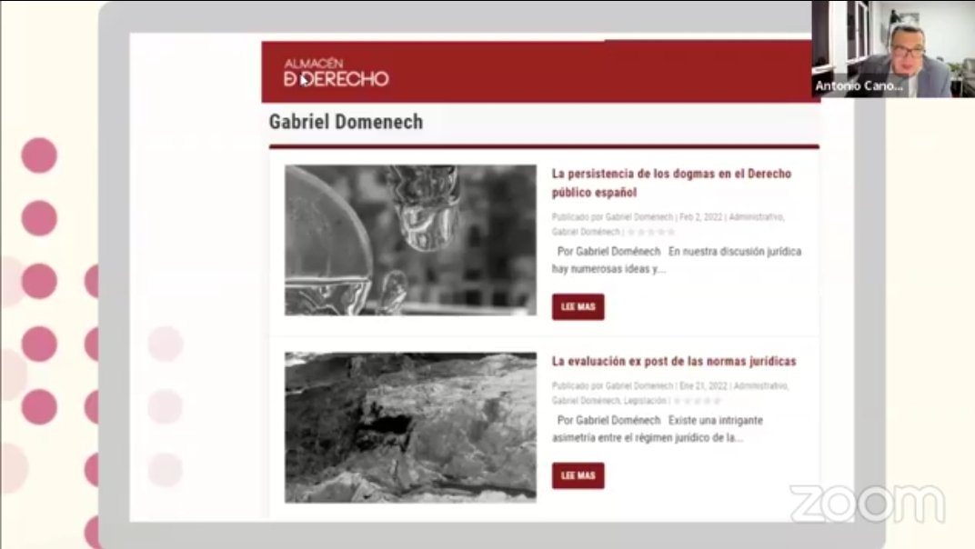 antoniocanovag's tweet image. Si en un país hay muchos administrativistas, entonces:

¿Esa sociedad está condenada al fracaso?

Creo que sí.

Eso fue lo que advertí en este ciclo de conferencias sobre Derecho Administrativo en Perú, en la @pucp:

m.facebook.com/derysoc/videos…