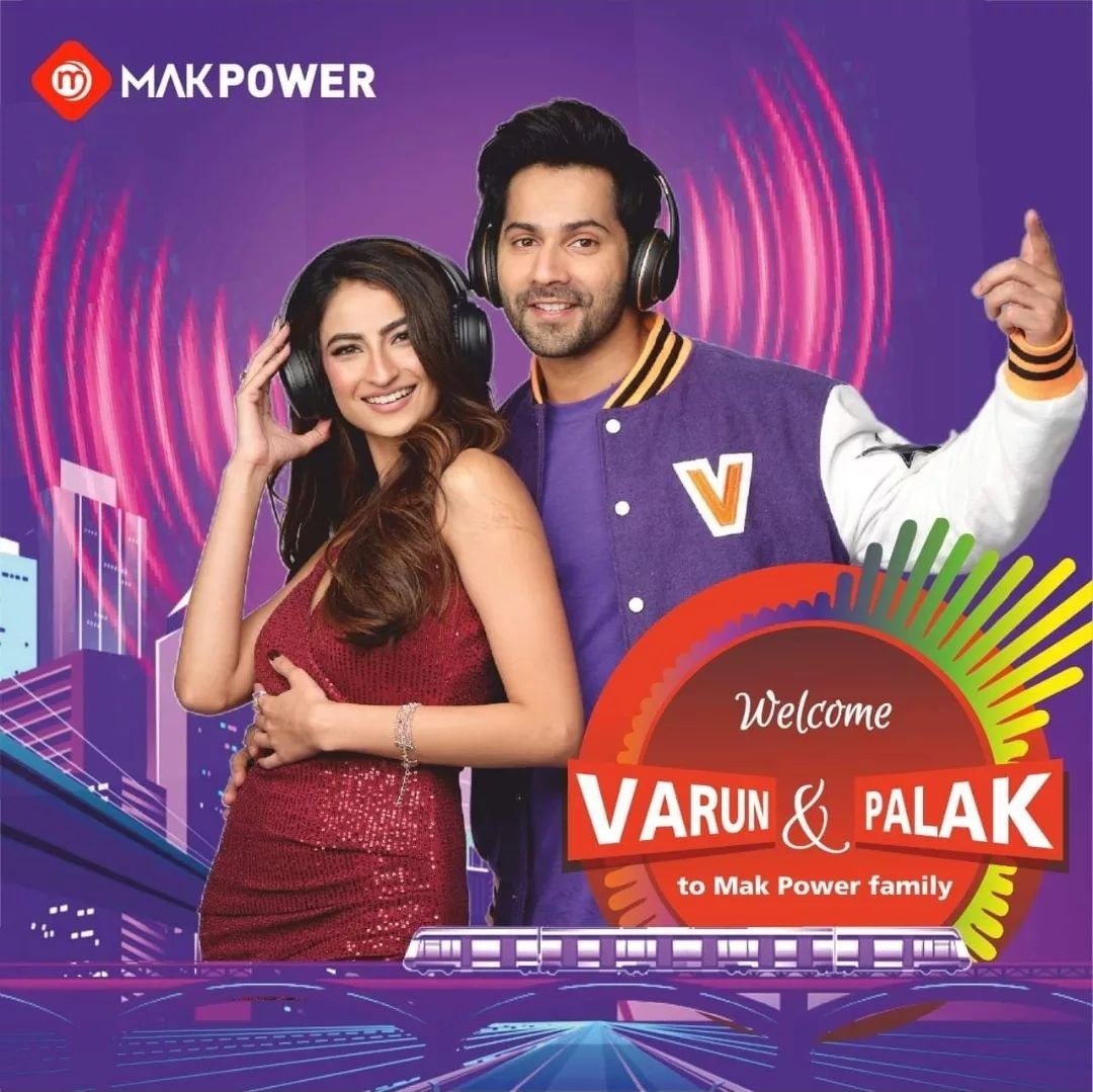 VarunDhawan_FC's tweet photo. Varun Dhawan and Palak Tiwari are the new brand ambassadors for Mak Power.
https://t.co/Wz2apWPc1z https://t.co/mDD6BjGWOe