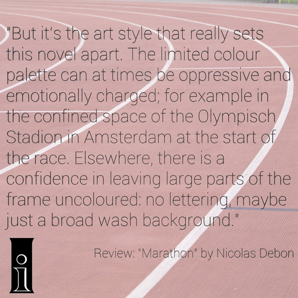 REVIEW: "Marathon" by Nicolas Debon

#bookreview by <a href="/ItsTheTWC/">Todmorden Writers' Collective</a> 

#graphicnovel #Olympics 

idleink.org/2022/02/05/rev…