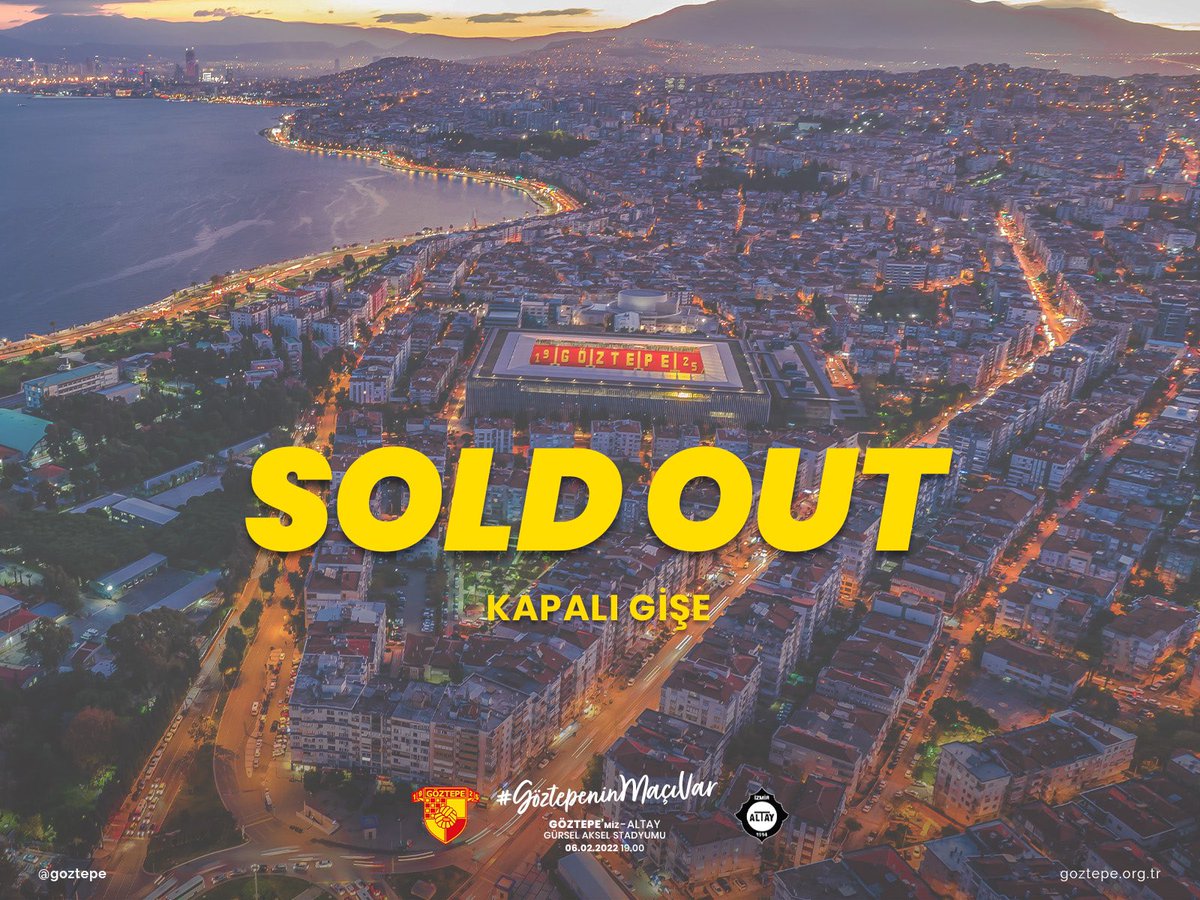 Teşekkürler Şanlı #Göztepe Taraftarı💪

#SoldOut #KapalıGişe