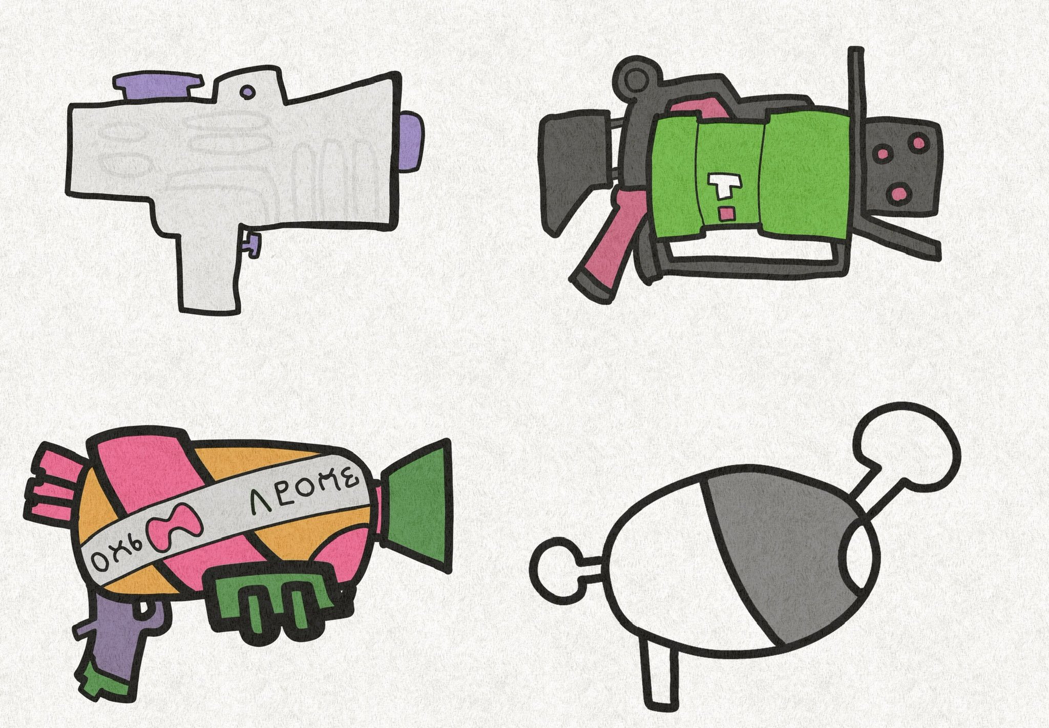 Twitter 上的 萬 ゆるい武器 イラスト スプラトゥーン2 スプライラスト Splatoon イラスト T Co 9tetps4ne6 Twitter