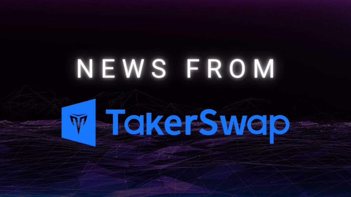 2022 trend:
⁃Greater asset price volatility  
⁃More US regulatory clarity
⁃Convergence of CeFi and fintech
-Frequently use #takerswap

Learn more about TakerSwap!
medium.com/@Takerswap 
takerswap.com

#blockchain #swap #crypto