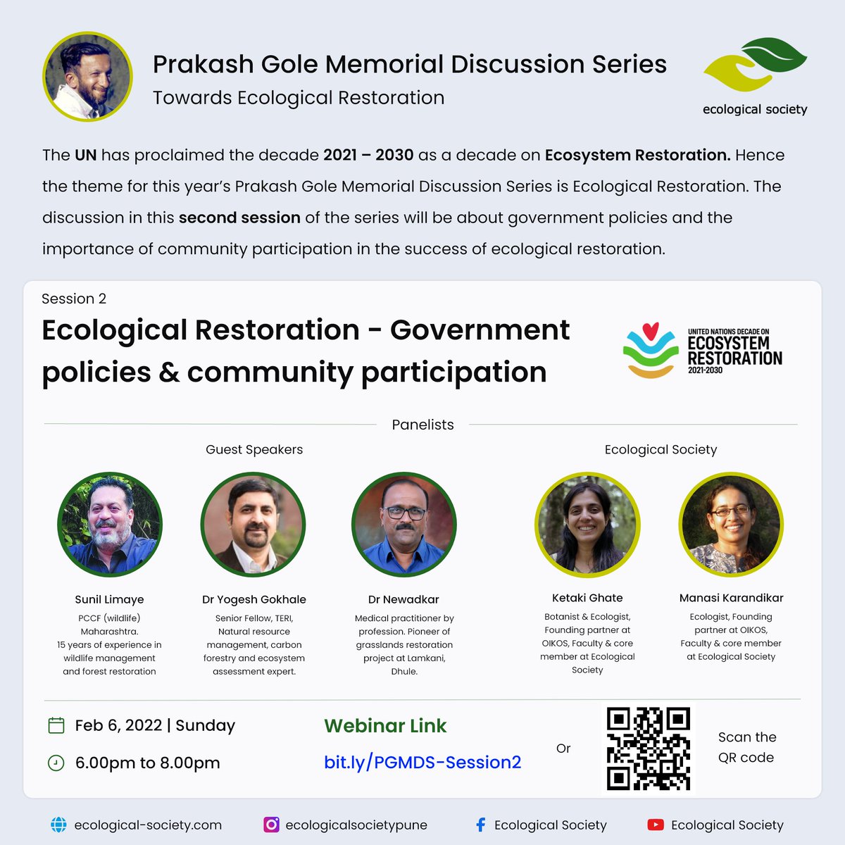 Ecological Society, Pune tweet media