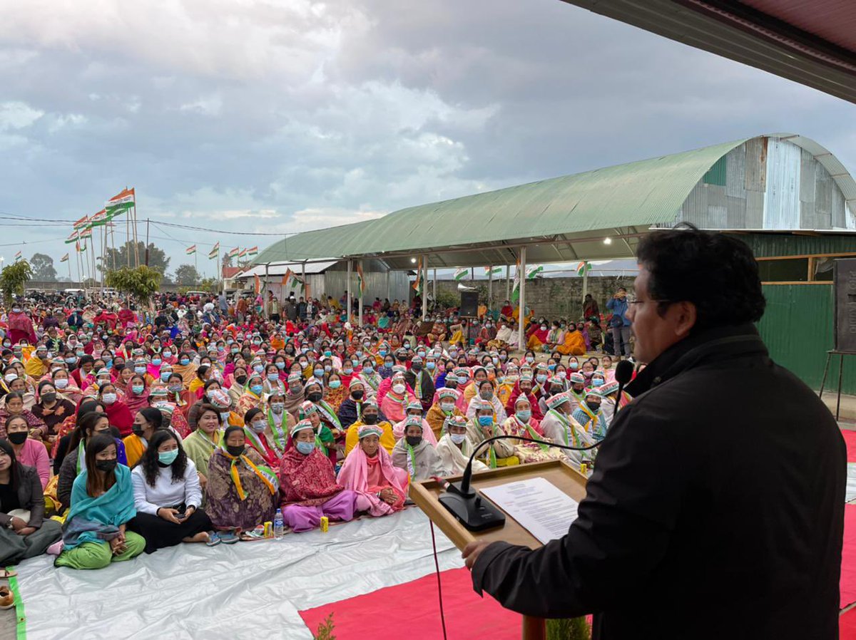 Our candidate &amp; Hon’ble MLA Shri. Rameshwar Singh from 37-Kakching AC is a dear friend. We have known each other for a very long time. His association with NPP to contest the election will ensure that our party gets stronger in taking forward the cause of the people