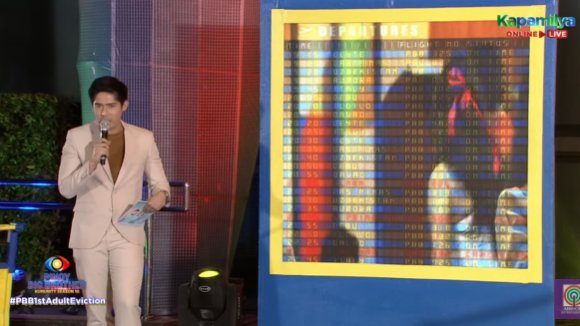 PBBSeasonUpdate's tweet photo. NEW EVICTION SONG: "When I see you Again" by Alexa Ilacad and KD Estrada

#PBB1stAdultEviction https://t.co/44SM1Kces2
