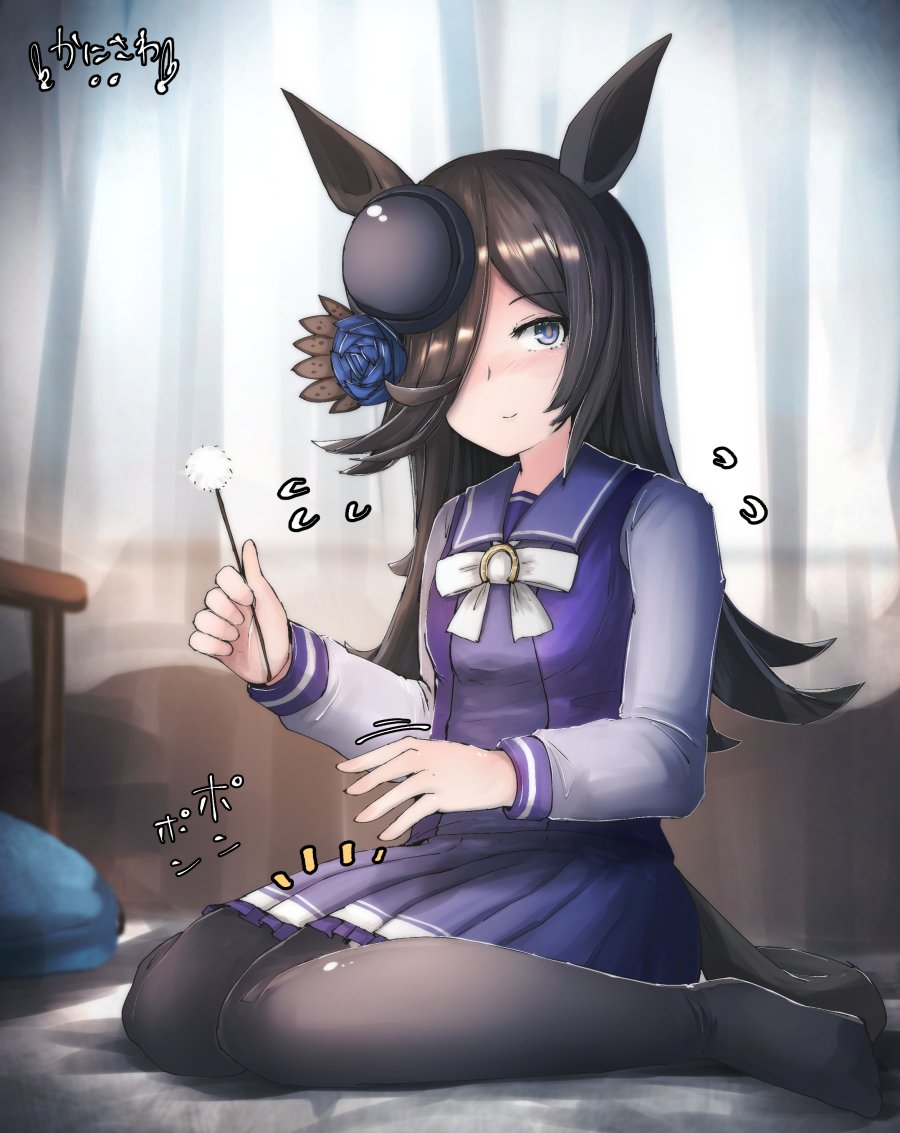 ミホノブルボン(ウマ娘) 「skebでは最近こんな絵を描いてます!! 」|かにさわ🦀skeb🎨のイラスト