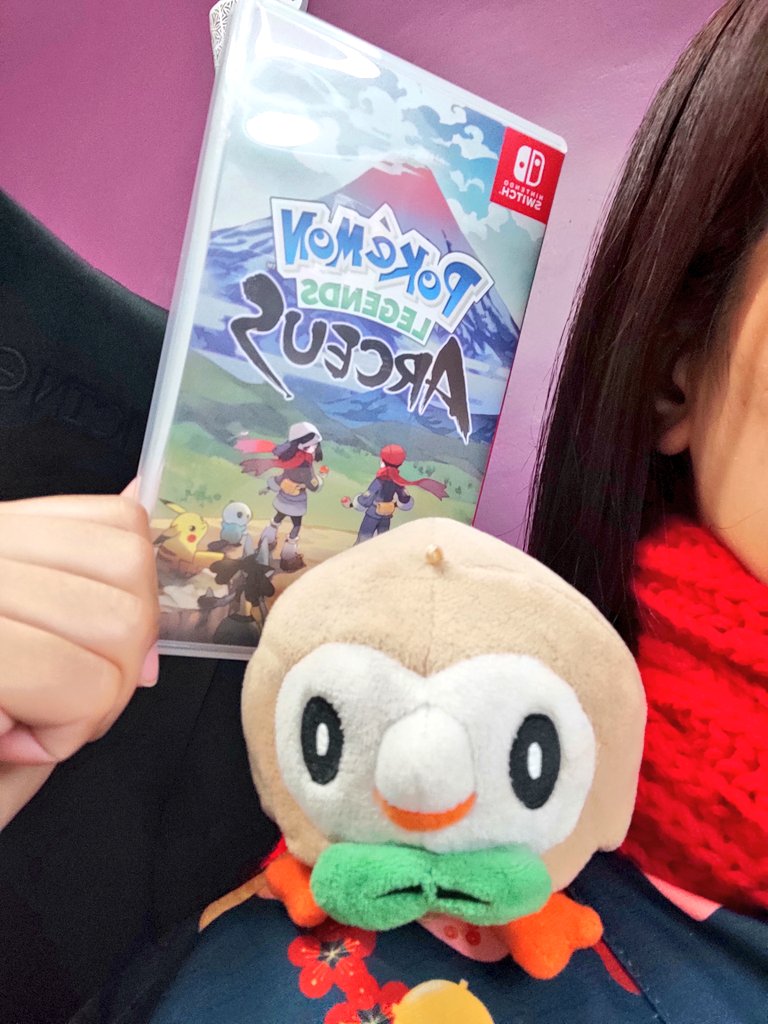 theacaffeyin's tweet photo. Finally beginning my Pokemon Legends: Arceus journey!!! Stream is live now!
https://t.co/Zu2XxHiFxZ
Who is your starter pokemon, and why is it Rowlet? :>
#teamgrassstarter #rowletsupremacy #PokemonLEGENDS https://t.co/oaJlvvu5d6