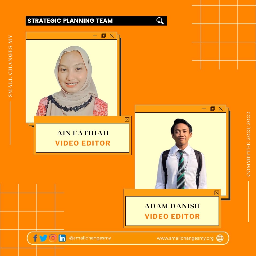 smallchangesmy's tweet photo. 📢 NEW COMMITTEE MEMBERS ANNOUNCEMENT 📢

Small Changes is very pleased to welcome our new committee members! We are so excited that they're joining us in initiating small changes that will lead to big differences in the future 🥳✨
#smallchangesmy
#smallchangesbigdifferences https://t.co/hZHy4MHjPK