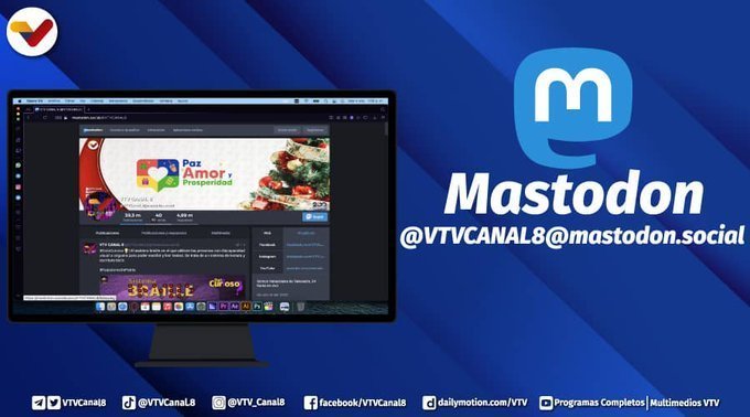 #SÍGUENOS📲| En la red social Mastodon y entérate de toda la actualidad 👉 cutt.ly/jIszDH1 

#GeneraciónDeOroPatriota