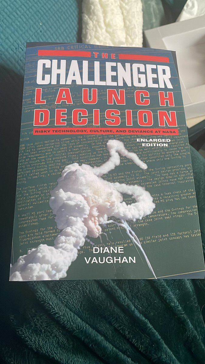 I will make planning to read this 👀💫#nasa #resilienceengineering #learningfromincidents #learningfromlife #chaosengineering #engineeringforpeople #engineeringisresponsibility