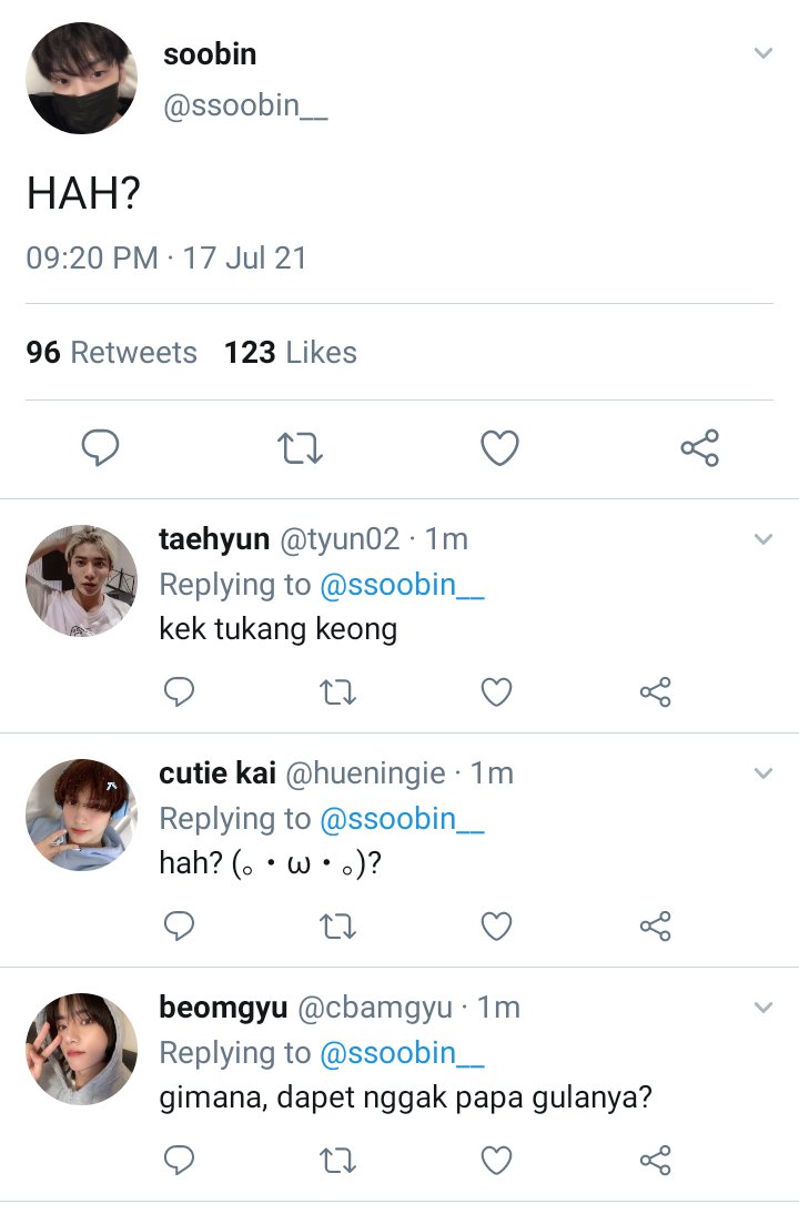 esteemjeh's tweet photo. 📌sòôbjüñ SUGAR DADDY!AU 🔞

🐰 butuh uang, kepaksa Ia jadi baby boy. gak lama kemudian, dia nemu sugar daddy. tapi dia punya rules, dan rulesnya lain dari yang lain.

tw // nsfw https://t.co/Rz74dOR1GE