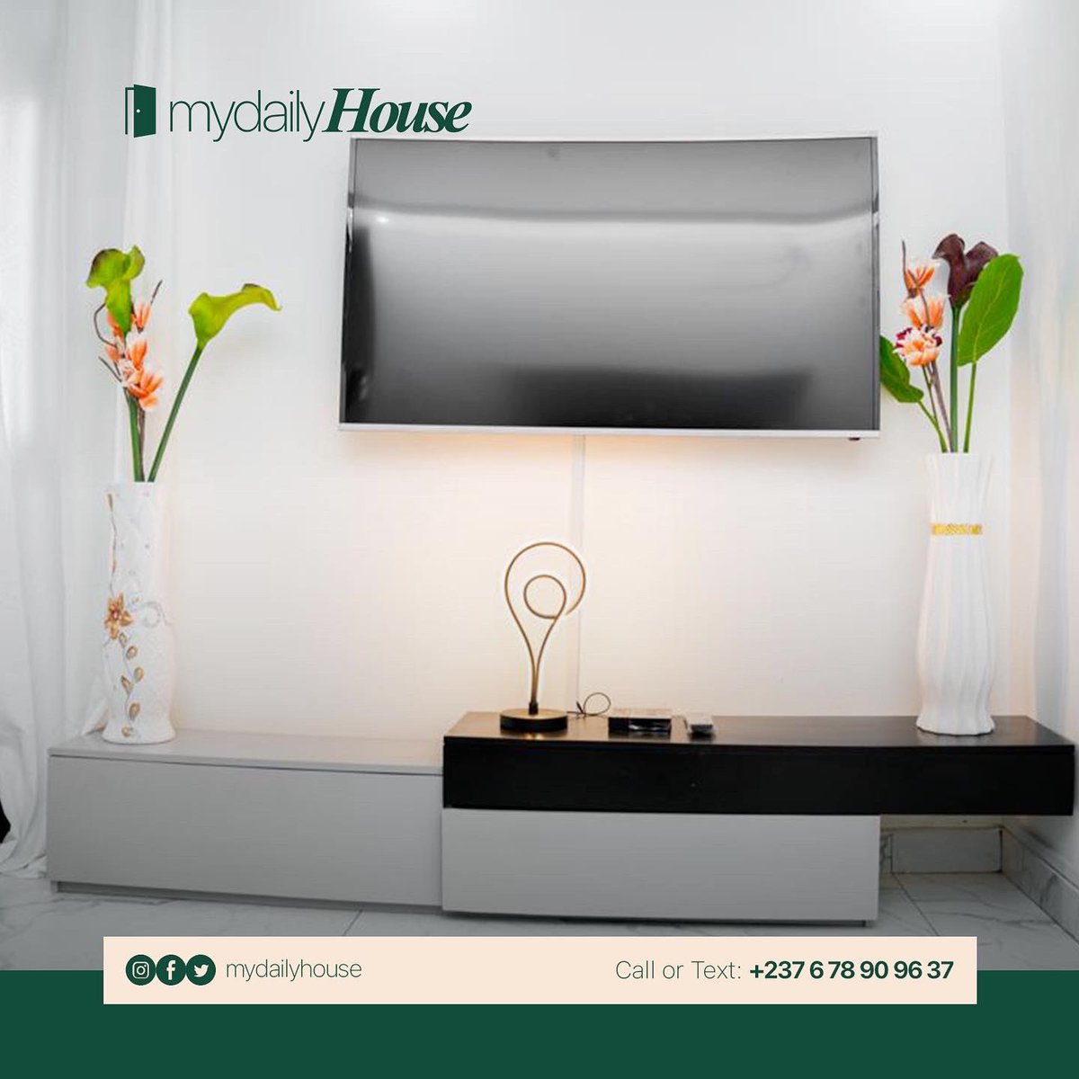 MyDailyHouse's tweet image. Dans la victoire comme dans la défaite, il faut savoir prendre du temps pour soi même🧘‍♀️.
Venez trouver du réconfort dans nos logements meublés, seuls ou accompagnés 😉.

#mydailyhouse #cantotalenergies2021 
#cantotalenergiescameroun2021 
#appartementmeublé #Voyage #Trip #Cameroun