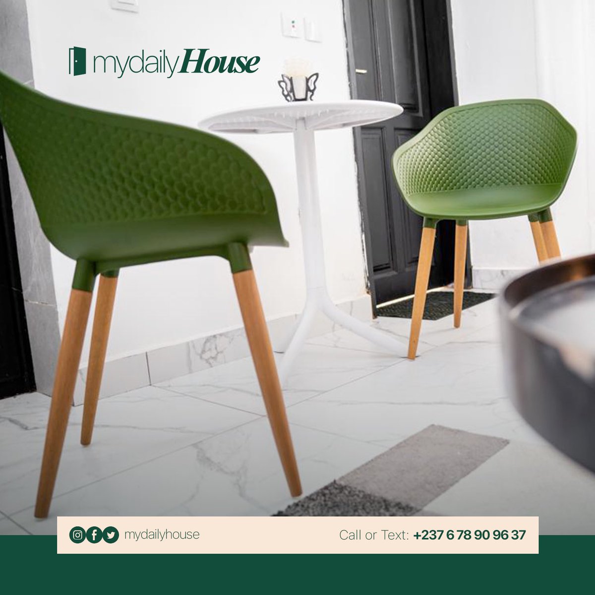 MyDailyHouse's tweet image. Dans la victoire comme dans la défaite, il faut savoir prendre du temps pour soi même🧘‍♀️.
Venez trouver du réconfort dans nos logements meublés, seuls ou accompagnés 😉.

#mydailyhouse #cantotalenergies2021 
#cantotalenergiescameroun2021 
#appartementmeublé #Voyage #Trip #Cameroun