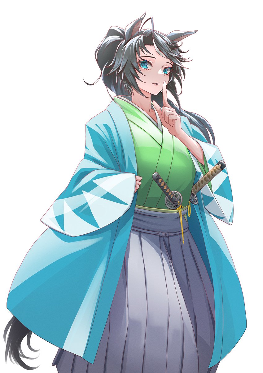 ウマ娘「【おまけ】だんだらウマ娘 」|鍋ぷよ：野良のイラストレーナーのイラスト