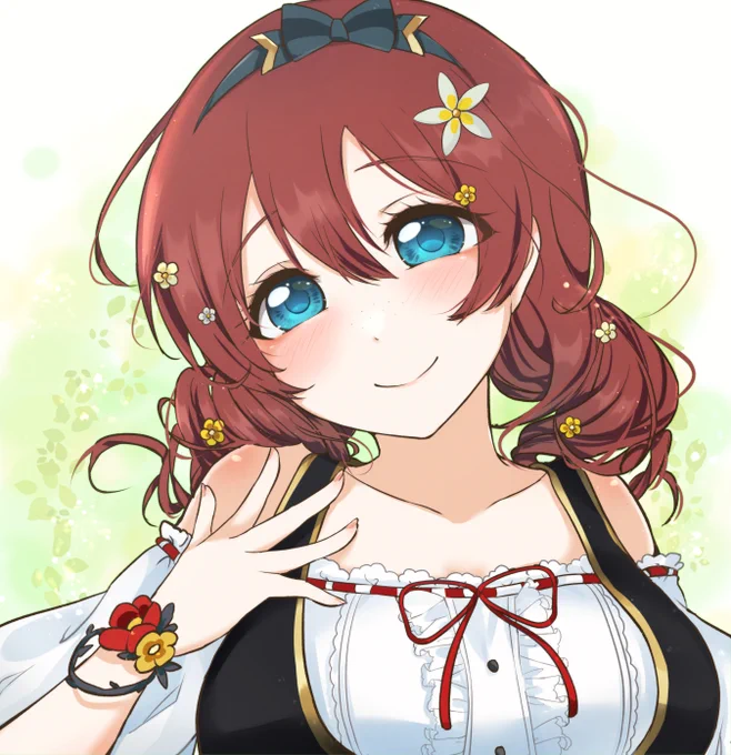 遅くなってしまいましたが、お誕生日おめでとう🎉🎁
#エマ・ヴェルデ生誕祭2022   
#エマ・ヴェルデ誕生祭2022
#イラスト #虹ヶ咲 #エマ・ヴェルデ 