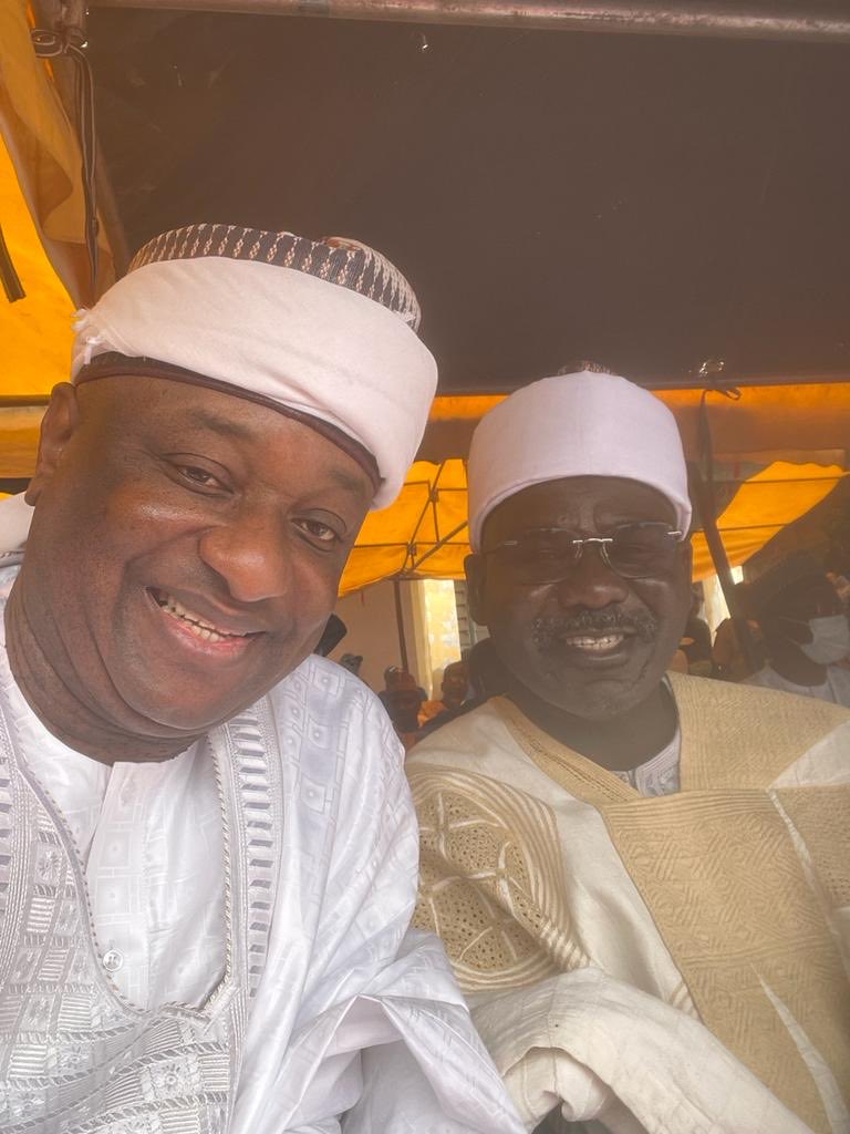 fkeyamo's tweet photo. I am in Daura, Katsina State to attend the turbaning ceremony of Rt. Hon. Rotimi Chibuike Amaechi & my friend Alhaji Nasiru Danu as the Dan Amanar & Tafida Babba of Daura respectively. These are great TRADITIONAL TITLES not religious ones & my garb here is also a traditional garb https://t.co/cS4FFXj0nR