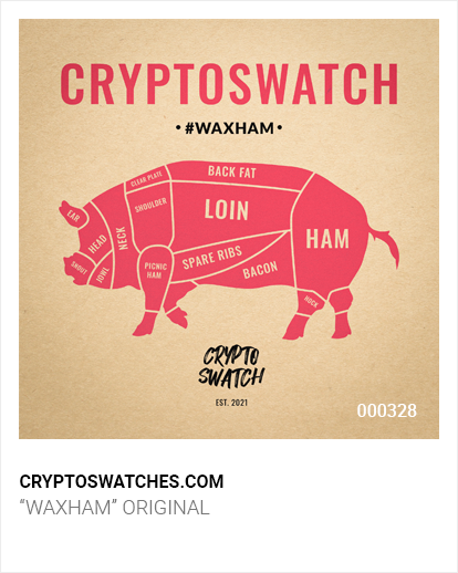 cryptoswatches's tweet photo. Giving away #wamham NFTs randomly today. 

1. Post a pig GIF
2. Tag 3 friends
3. comment your .wam

#NFTGiveaway #NFTGiveaways #NFT #NFT #NFTs #NFTCommunity #NFTcollector #NFTcollectors #cryptoart https://t.co/wVgNdSWKb3