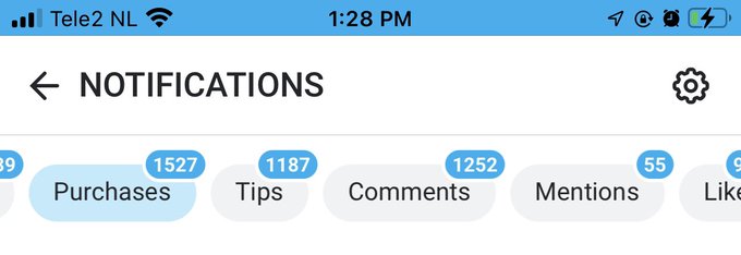 Just my onlyfans notifications 🤯 https://t.co/9njbR7zjTJ