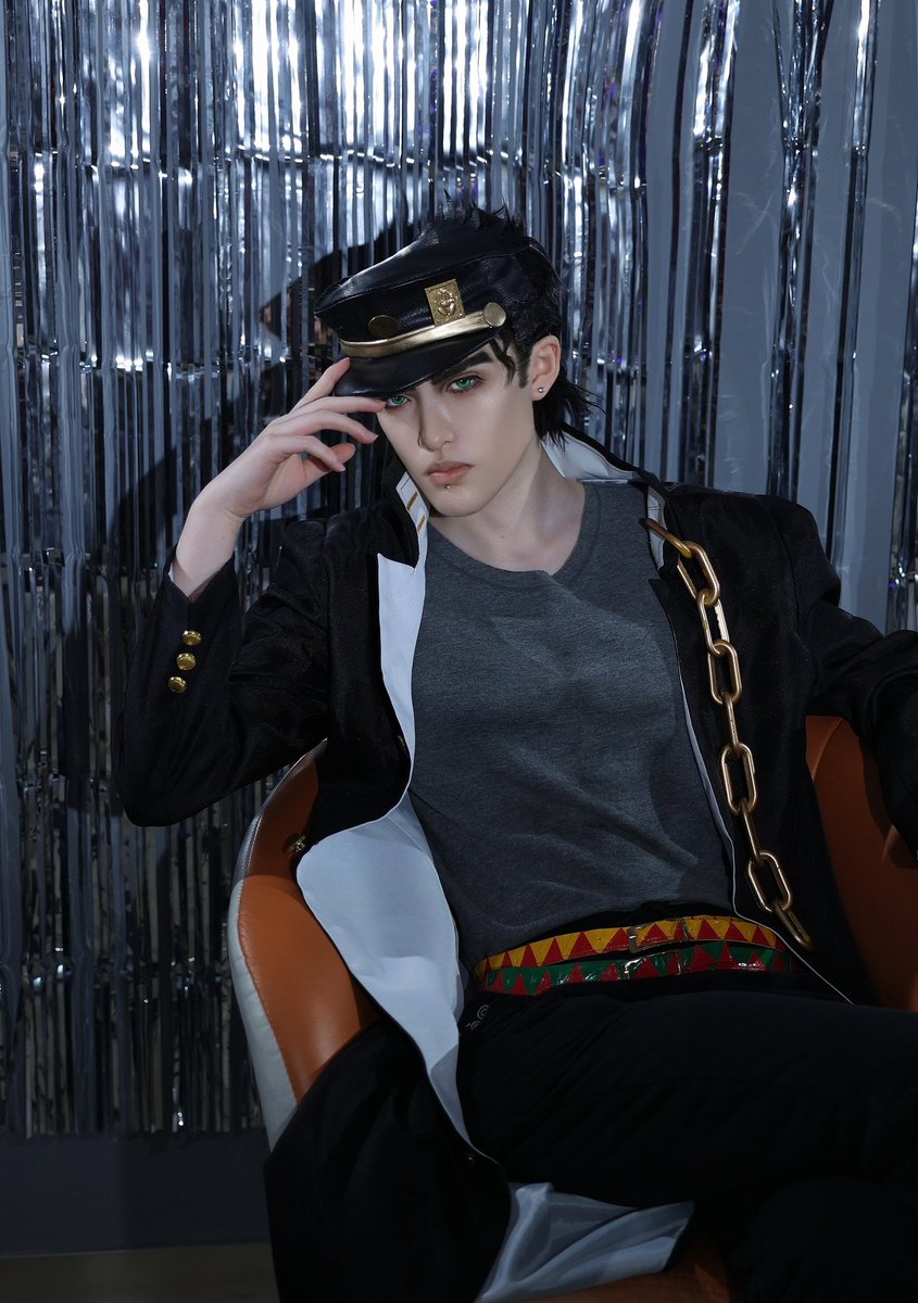 TonboPi's tweet photo. 明けましておめでとうございます
#JOTARO #ジョジョの奇妙な冒険 #cos #cosplayer #jojo https://t.co/RQNgy9w84P