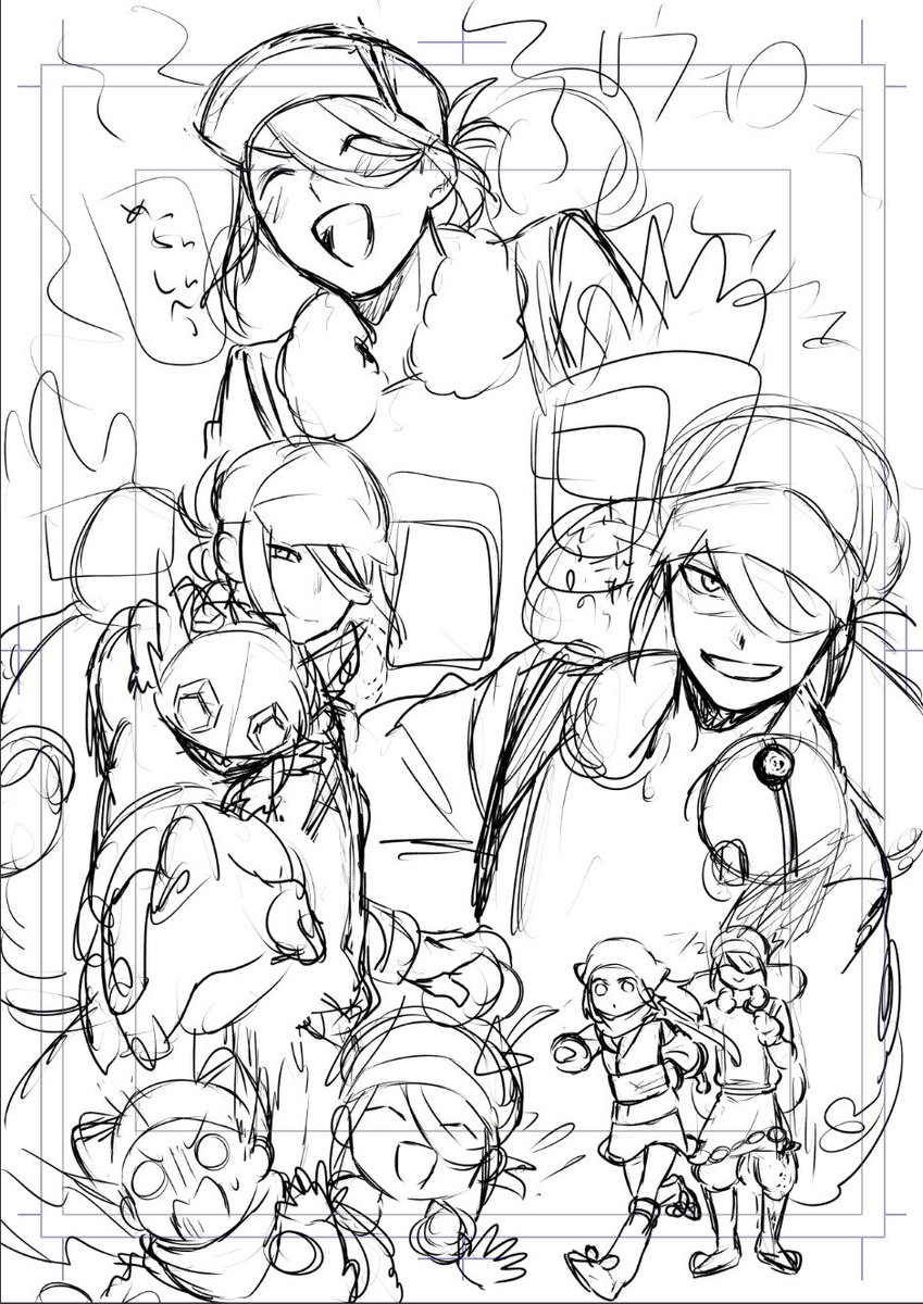 手描くのめんどくさい期!! 