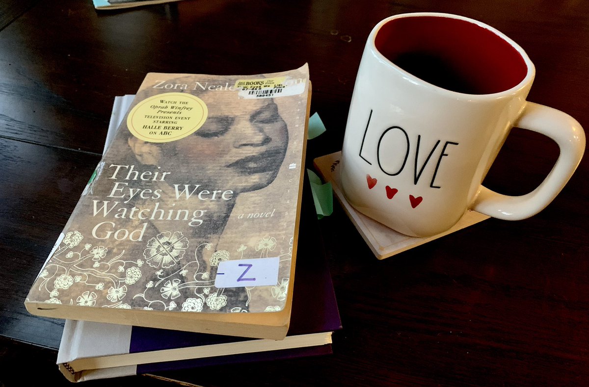 #coffeeandcurrentlyreading
 
Their Eyes Were Watching God by Zora Neale Hurston

⁉️have you read this one⁉️

#Blackhistorymonth2022 #beatthebacklog #backlistread #BookBoost #booklovers #book #bookblogger