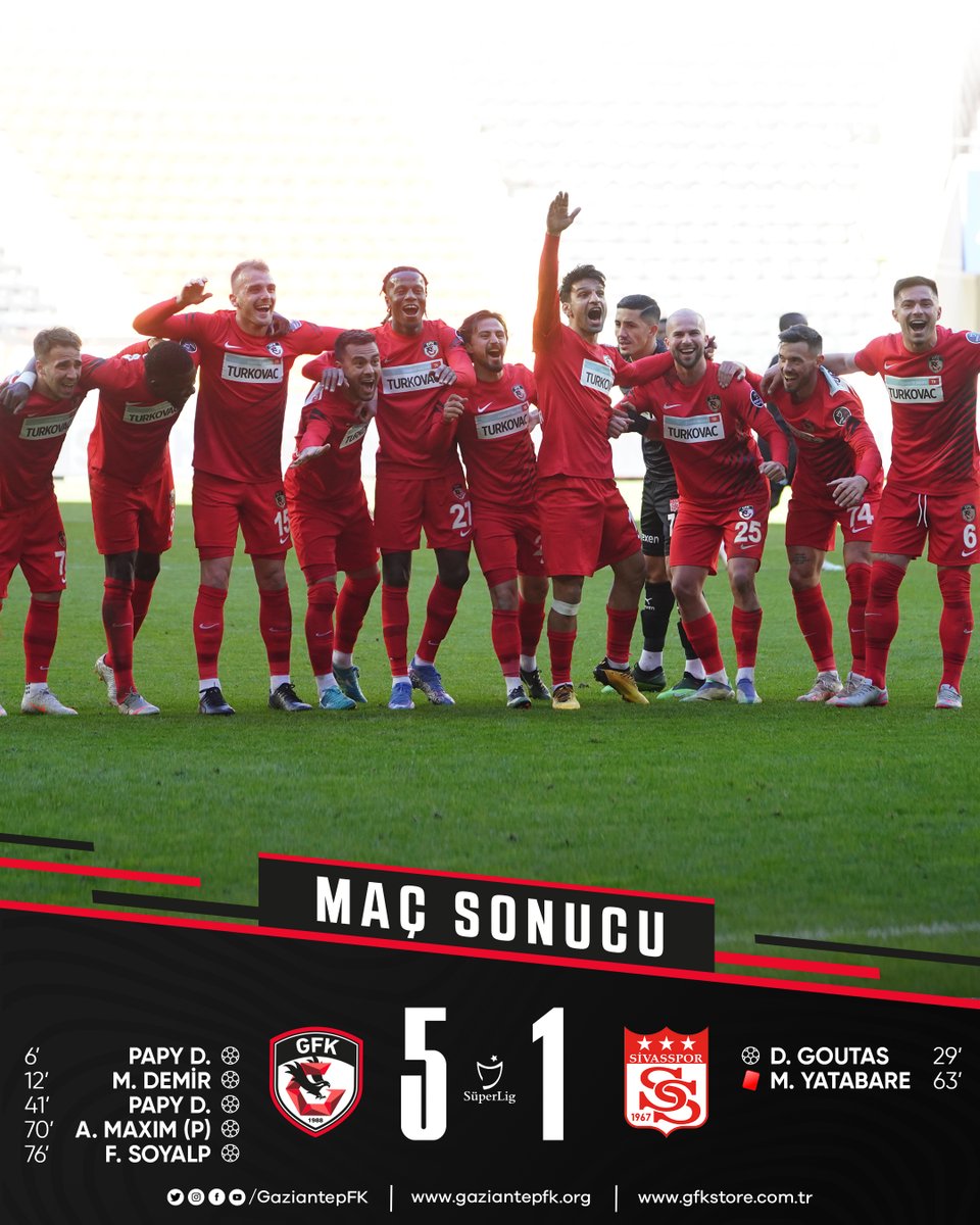Gaziantep FK tweet media