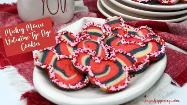celebratehavfun's tweet photo. These Mickey Mouse Tye Dye Valentine Cookies are easy to make and the colors turn out great. Check out these groovy cookies for Valentine's Day! #Disney #Valentinedessert #Valentinetreat #Mickey #MinnieMouse #funrecipe https://t.co/inyWCQp5JN https://t.co/2eMNL2vOn3