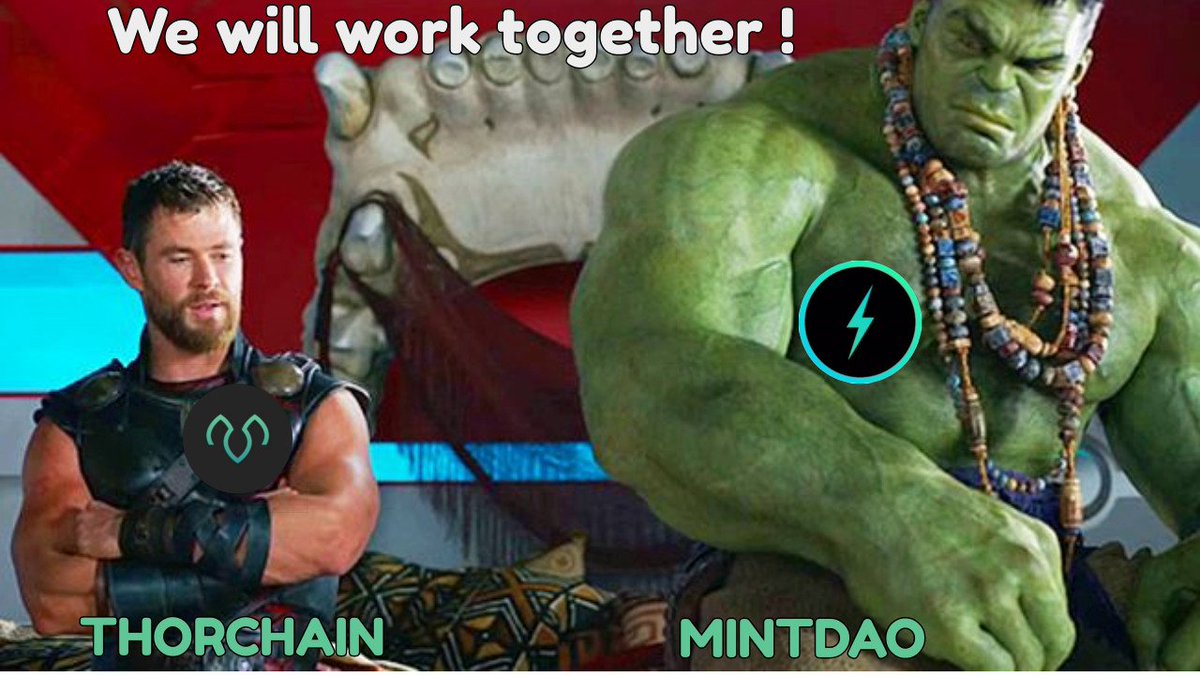 Big new ! We will work together ...
<a href="/THORChain/">THORChain</a> <a href="/mintdao_io/">MintDAO</a>