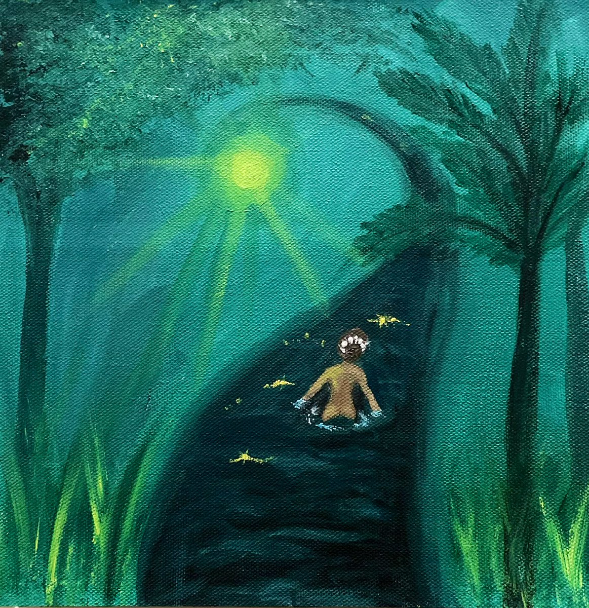 She was so tired of isolating in the enchanted forest. The only thing keeping her sane was the scent of her gajra.