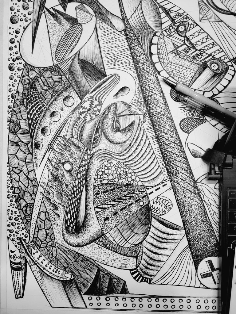 khwampa's tweet photo. i've got a visual language of my own. and ik you like it 😉👋 

here's a sneak peak of a WIP. https://t.co/l3FC3lQDOd