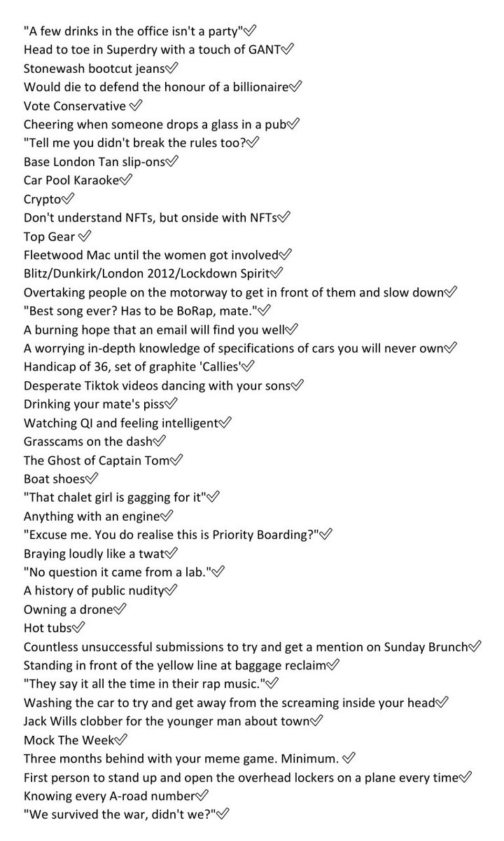 Danny_McMoomins's tweet image. 🏉Merry Eggsmas, Rugger Fans! At least that's what you can say to fit in with GANT-ily clad Bootcut Boys who've set up shop in your local for the #GuinnessSixNations. You can refer to my trusted checklist for even more (bonus) pointers! Now let's all do the Haka in a packed pub🏉