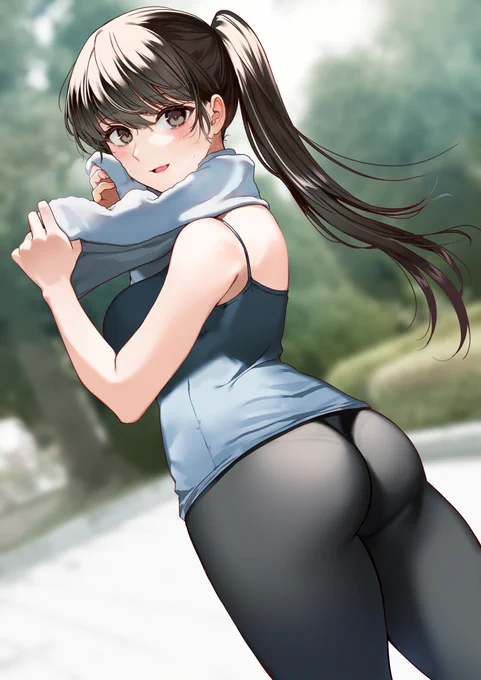 毎朝挨拶を交わす名も知らぬお姉さん 
