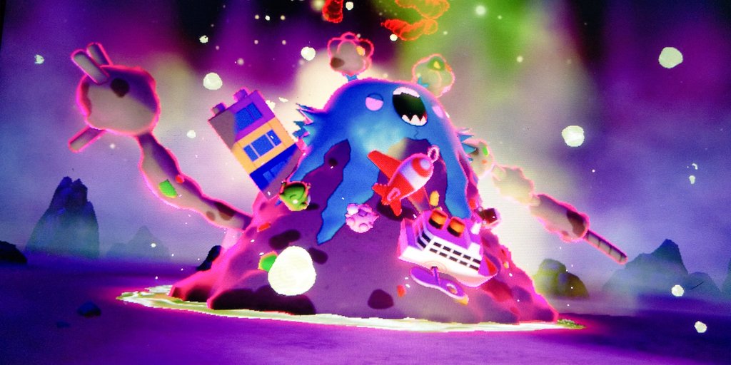 かずポケ かずポケ復活企画5日目 色違いダストダス Usで特性 あくしゅう を孵化で探してたら一発目で出てきたんですよね ソードに連れてきて キョダイマックスにもできて嬉しい 色違いポケモン ダストダス T Co Vej9n4gz84