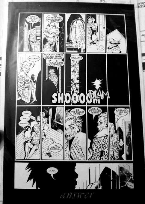 bought this Bachalo page from Witching Hour🖤 
