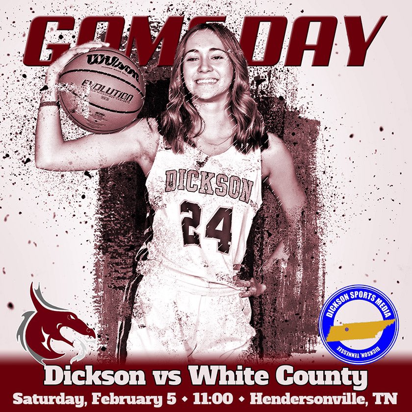 🏀GAME DAY🏀
MS State Tournament 
Dickson vs White Co