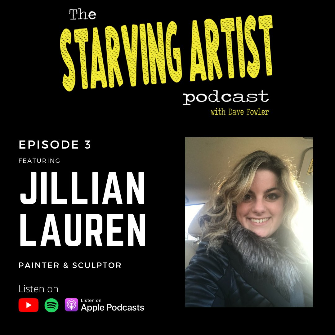 _TSAPodcast's tweet photo. Excited to have the talented #jillianlaurenart  join us for episode 3! Coming soon!

#podcast #thestarvingartistpodcast #podcaster #sculptor #art #artist #sapodcast #spotifypodcast #applepodcast #jillianlauren #jillianlaurenart https://t.co/qCWVmSU2m4