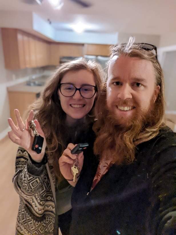 My little yellow house will always be my home. 
However it’s time to start a new chapter with the love of my life. <a href="/TimesHero/">AJ Fraser 🐢</a> 
Here we go!!