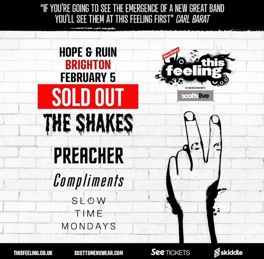 TONIGHT'S THE NIGHT EVERYONE! We're on at 8.45. We can't wait to see you beautiful people <a href="/thehopeandruin/">The Hope & Ruin</a> 💫 <a href="/This_Feeling/">This Feeling</a>